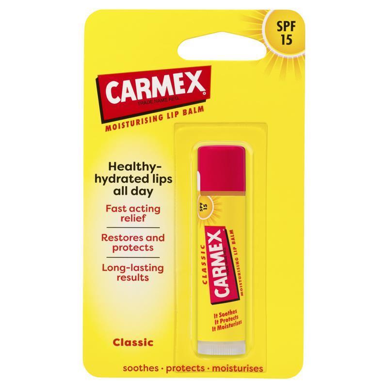 Carmex Original Lip Balm Click Stick SPF 15 – 4.25g