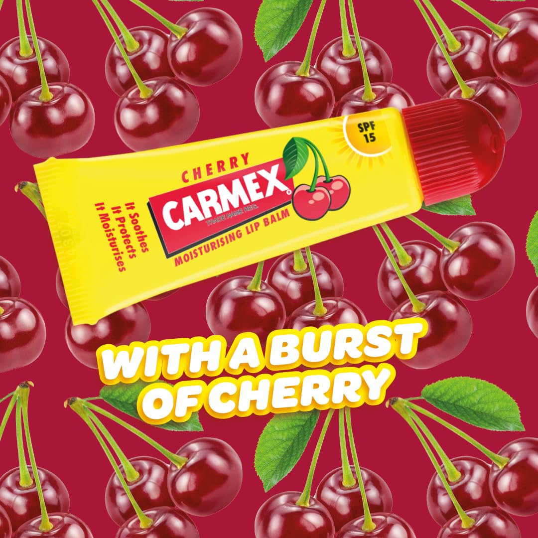 Carmex Cherry Lip Balm Tube – 10g